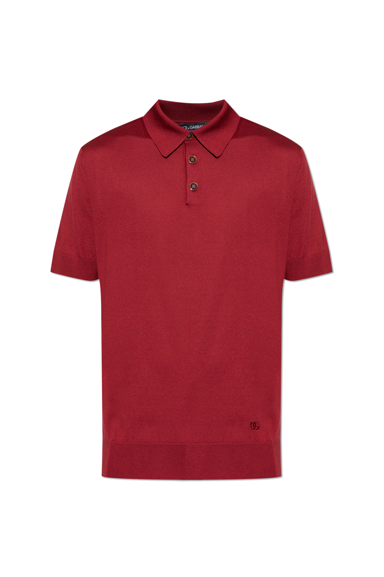 Dolce & Gabbana Silk polo | Men's | Vitkac